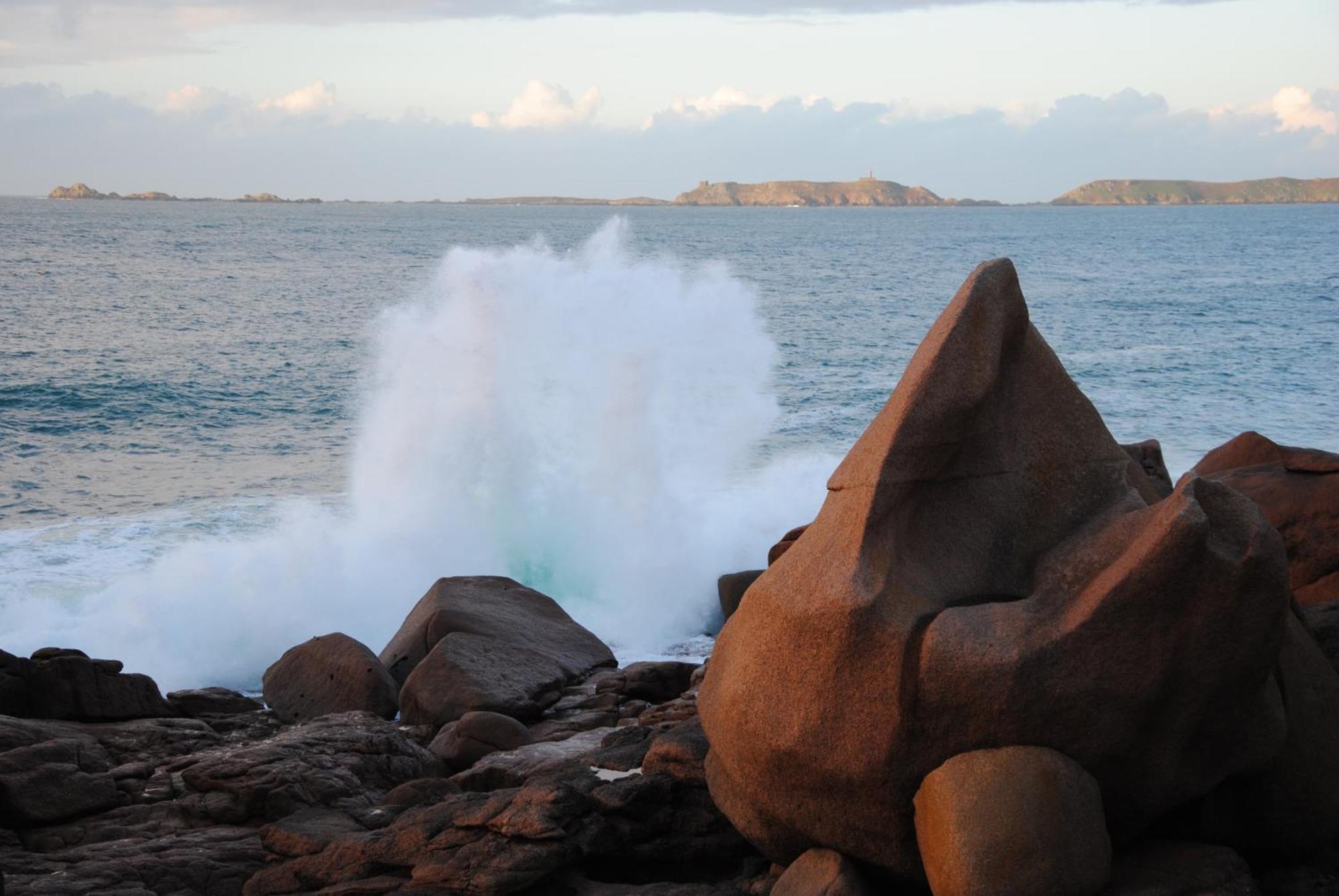 Logis Hermitage Perros-Guirec Esterno foto